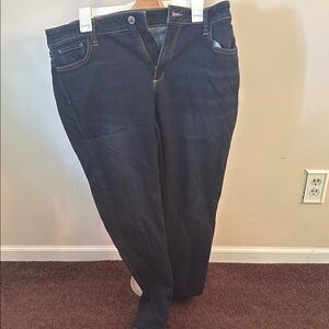 Gloria Vanderbilt Blue Straight Leg Jeans Classic Style